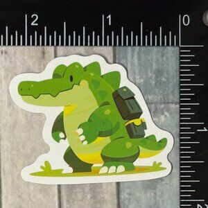 🌀10/$10🌀 Gator Reusable Waterproof Vinyl Sticker Decal